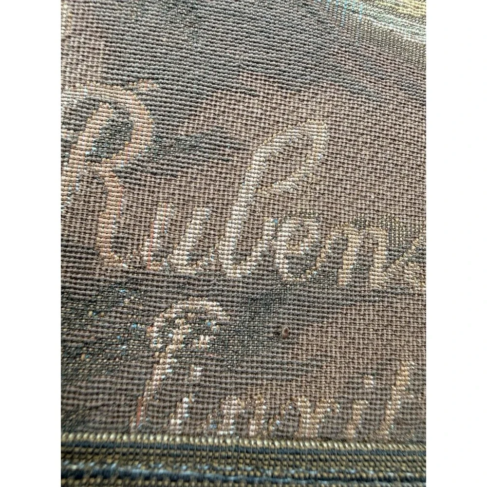 VTG PP Rubens Adoration of the Magi Belgian Jacquard Woven Wall Tapestry 43